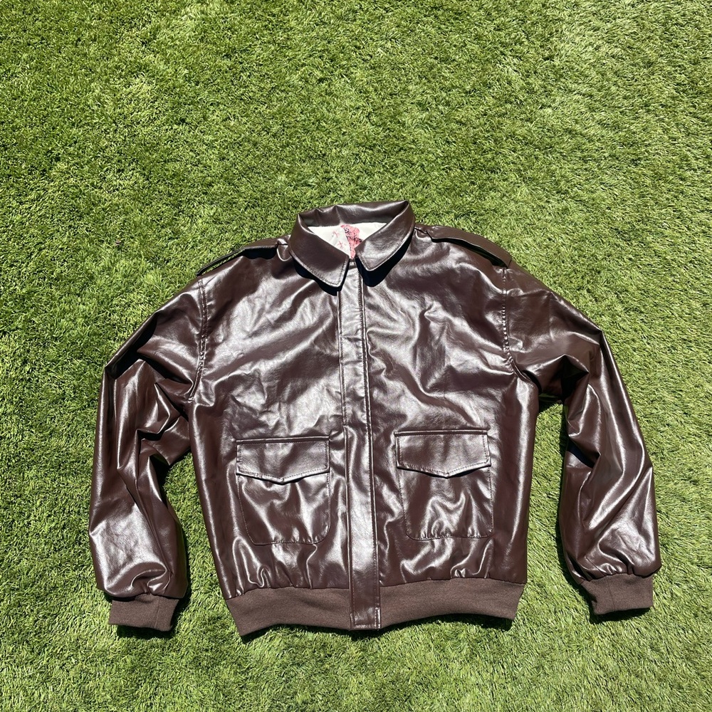 Men's Brown Leather Jacket